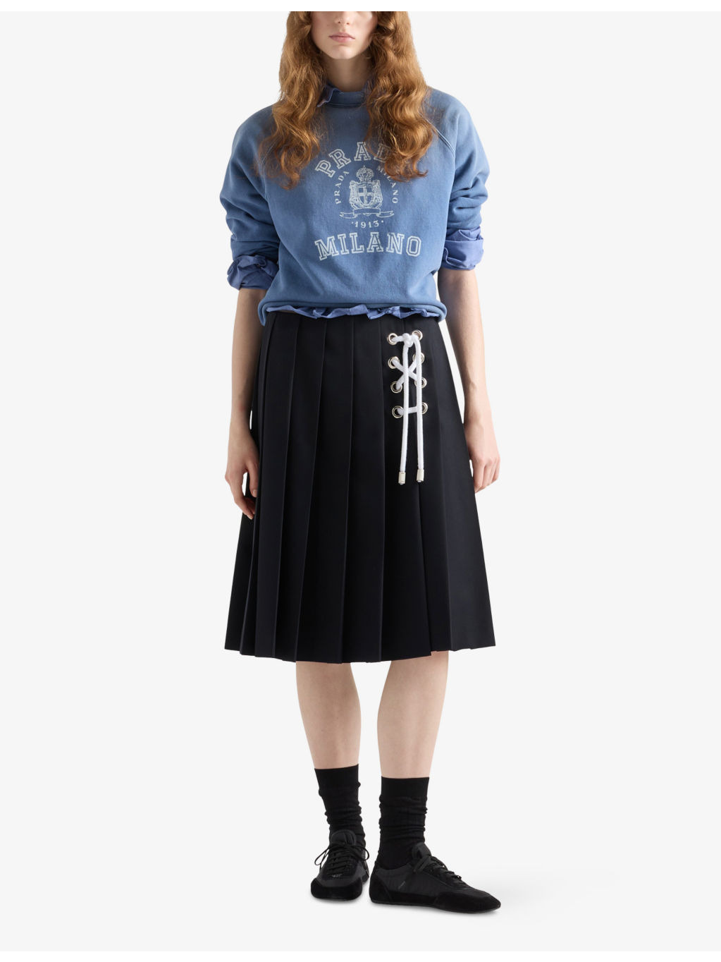 Brand-Print Round-Neck Cotton-Jersey Sweatshirt - 2