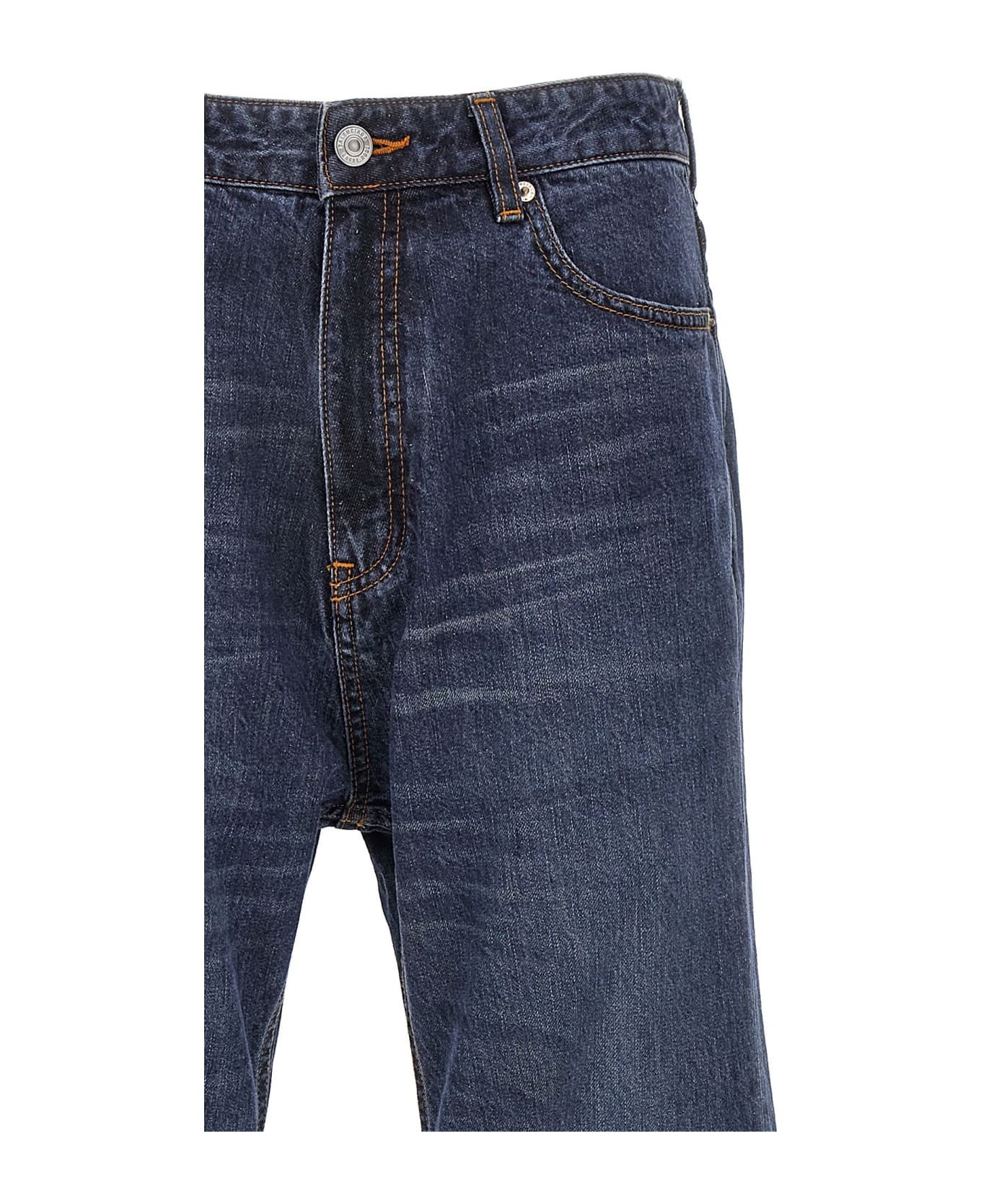 デニム・ジーパン BALENCIAGA SS24 Flared jeans (775621TOW58 4673) Balenciaga Flared Jeans | Blue | FARFETCH