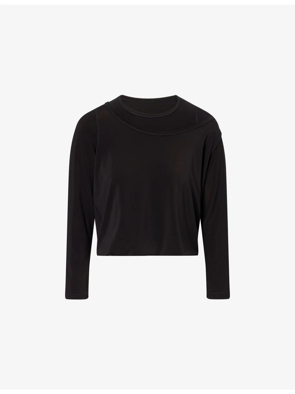 Drape Jersey Shirt - 1