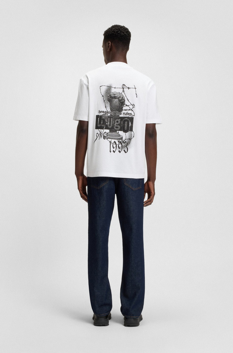 COTTON T-SHIRT WITH LOGO ARTWORK 5