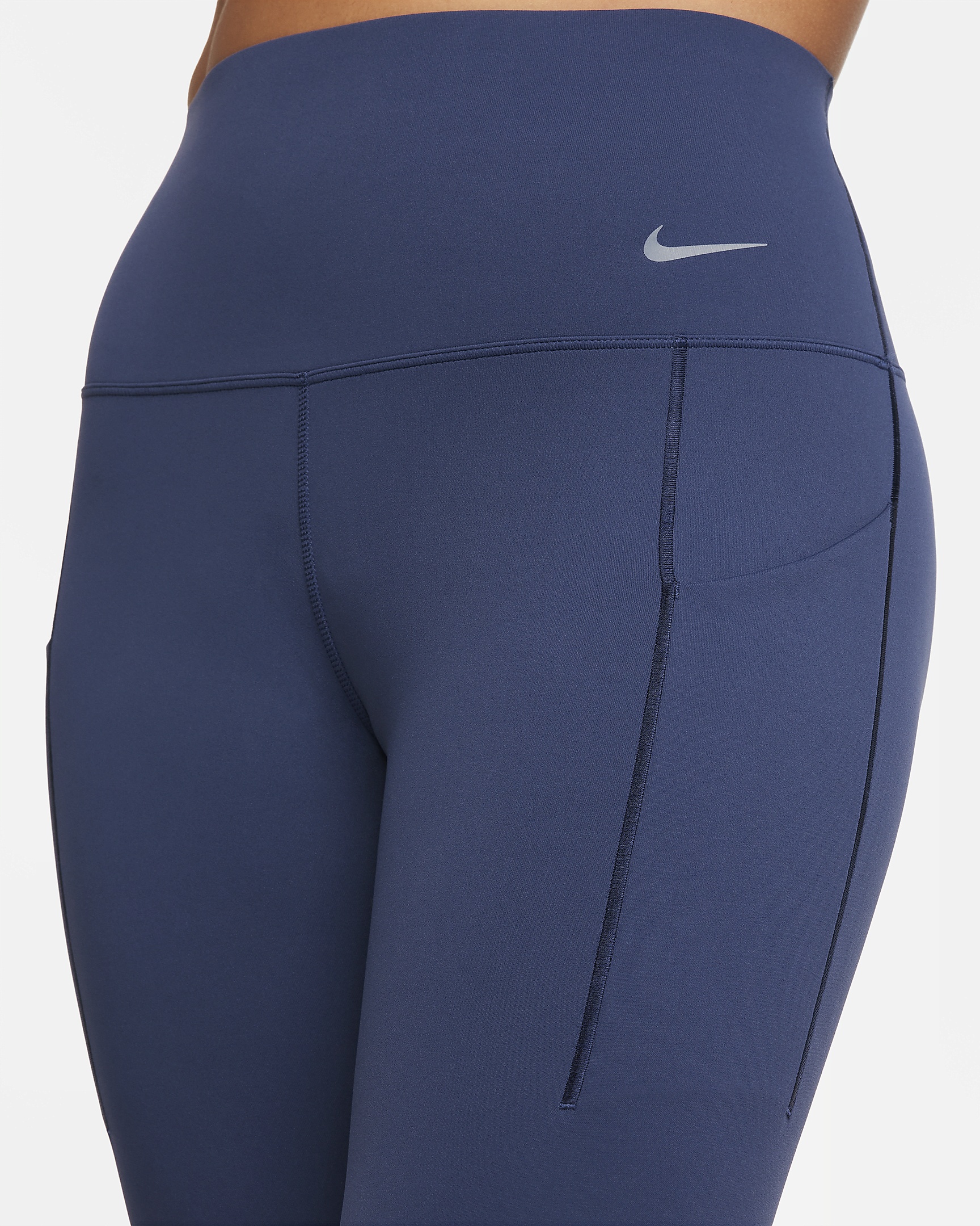 Nike Universa Women's Medium-Support High-Waisted Full-Length Leggings with Pockets - 4