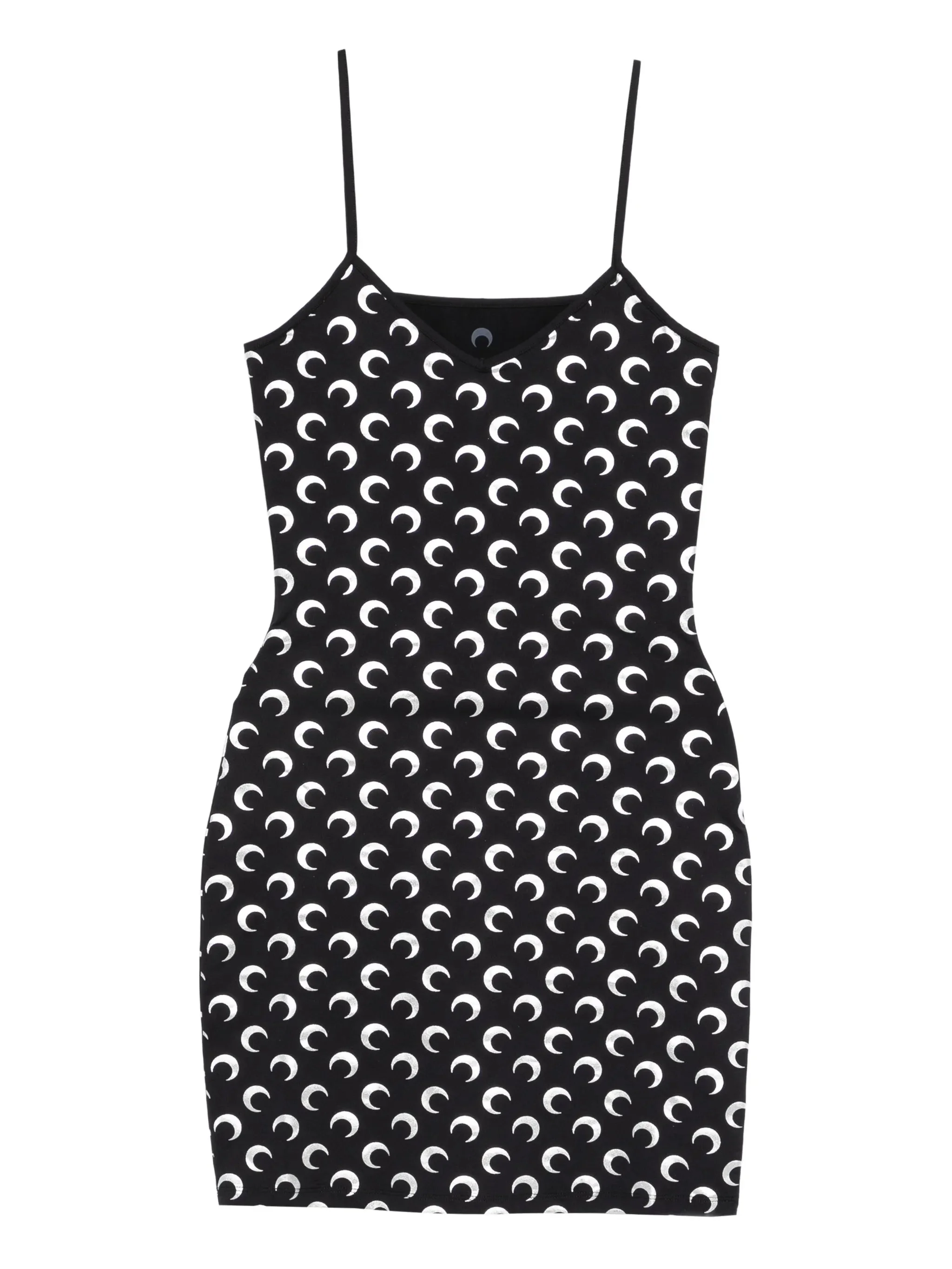moon-print mini dress - 1