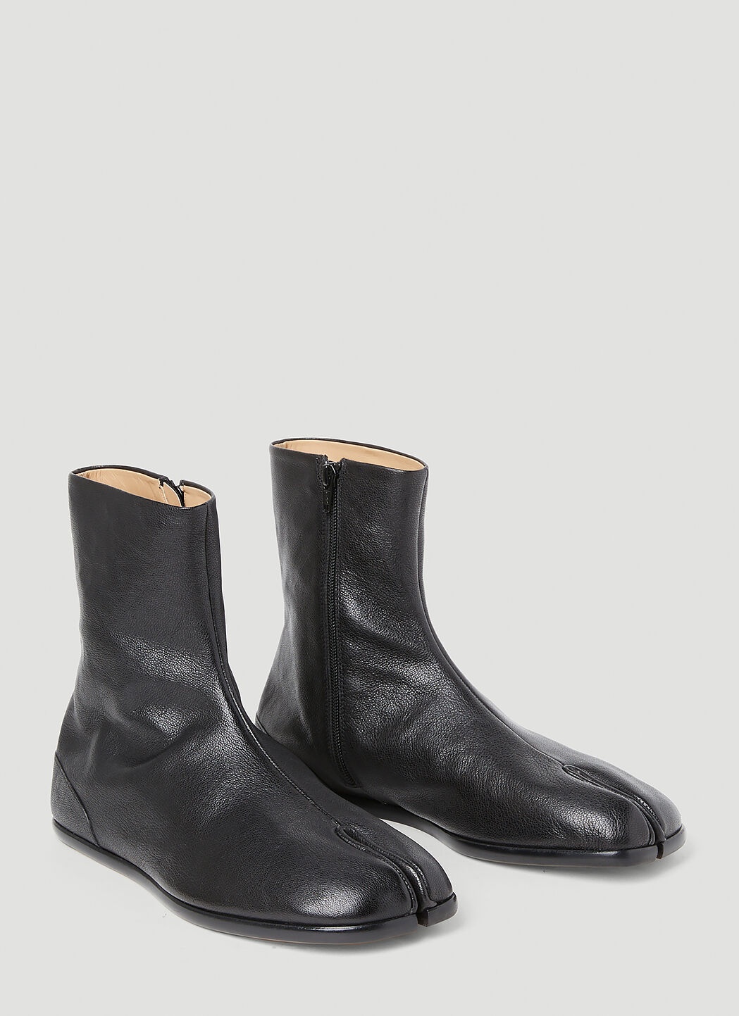 Tabi Ankle Flat Boots - 2