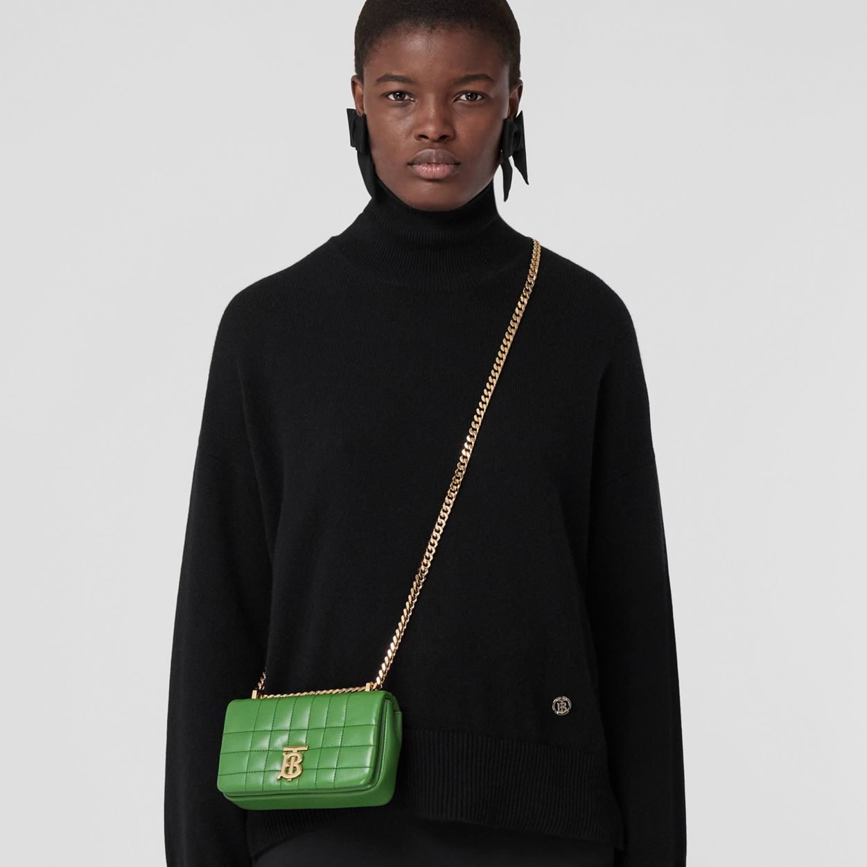 Quilted Leather Mini Lola Bag - 10