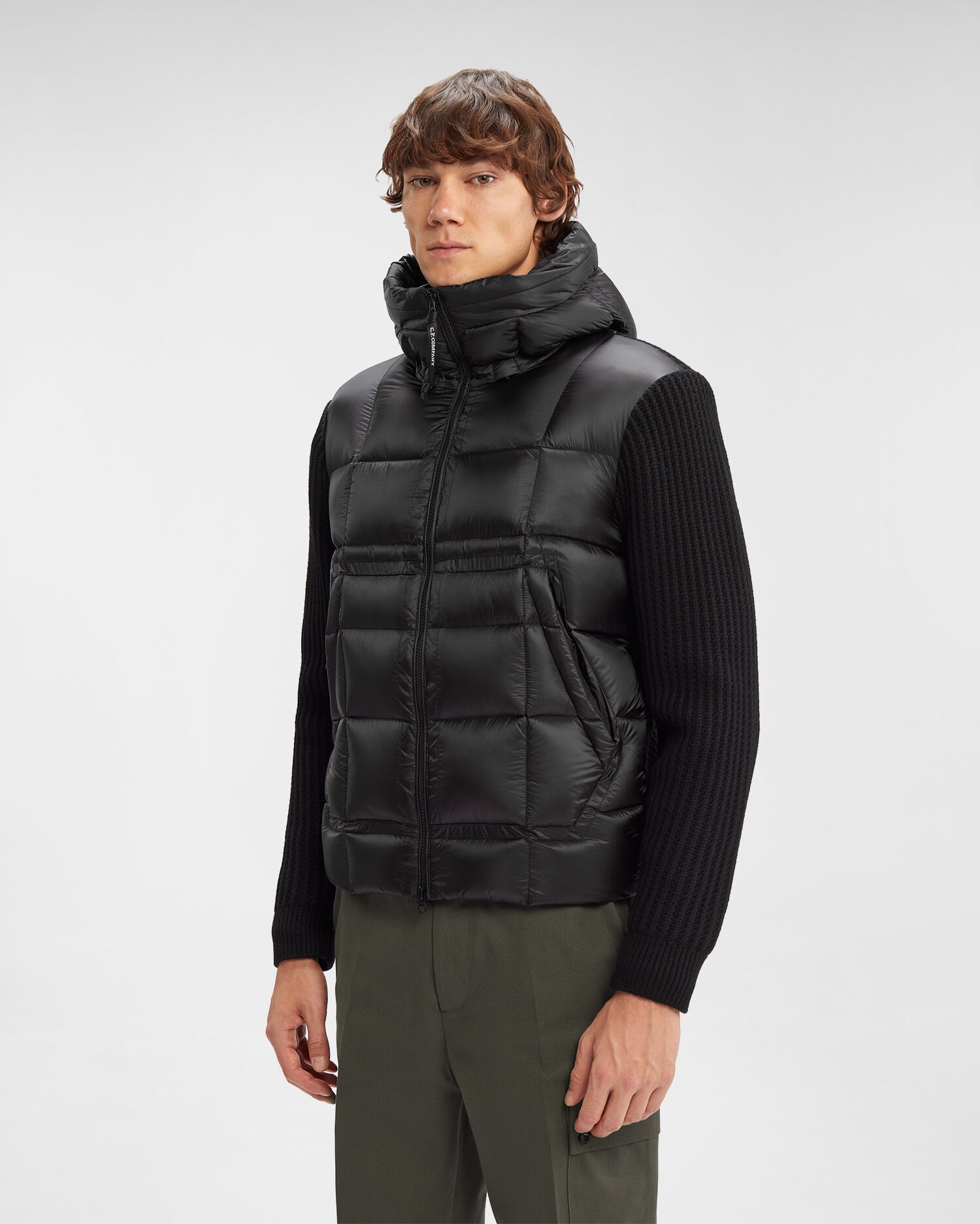 Company Merino/Nylon Mixed Goggle Knit cpcompany REVERSIBLE
