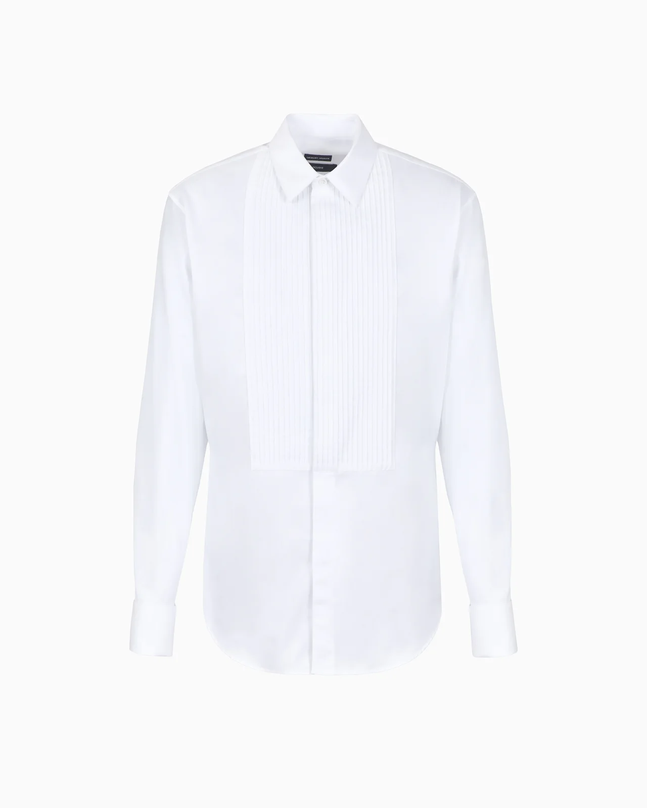 Pleated cotton shirt - 1