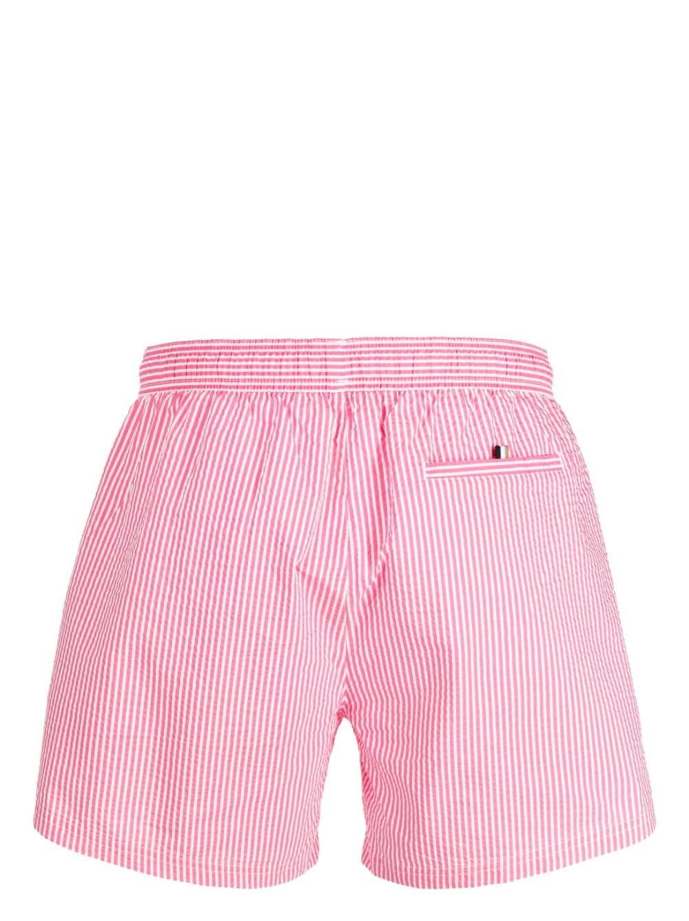 Velvetfish striped swim shorts - 2