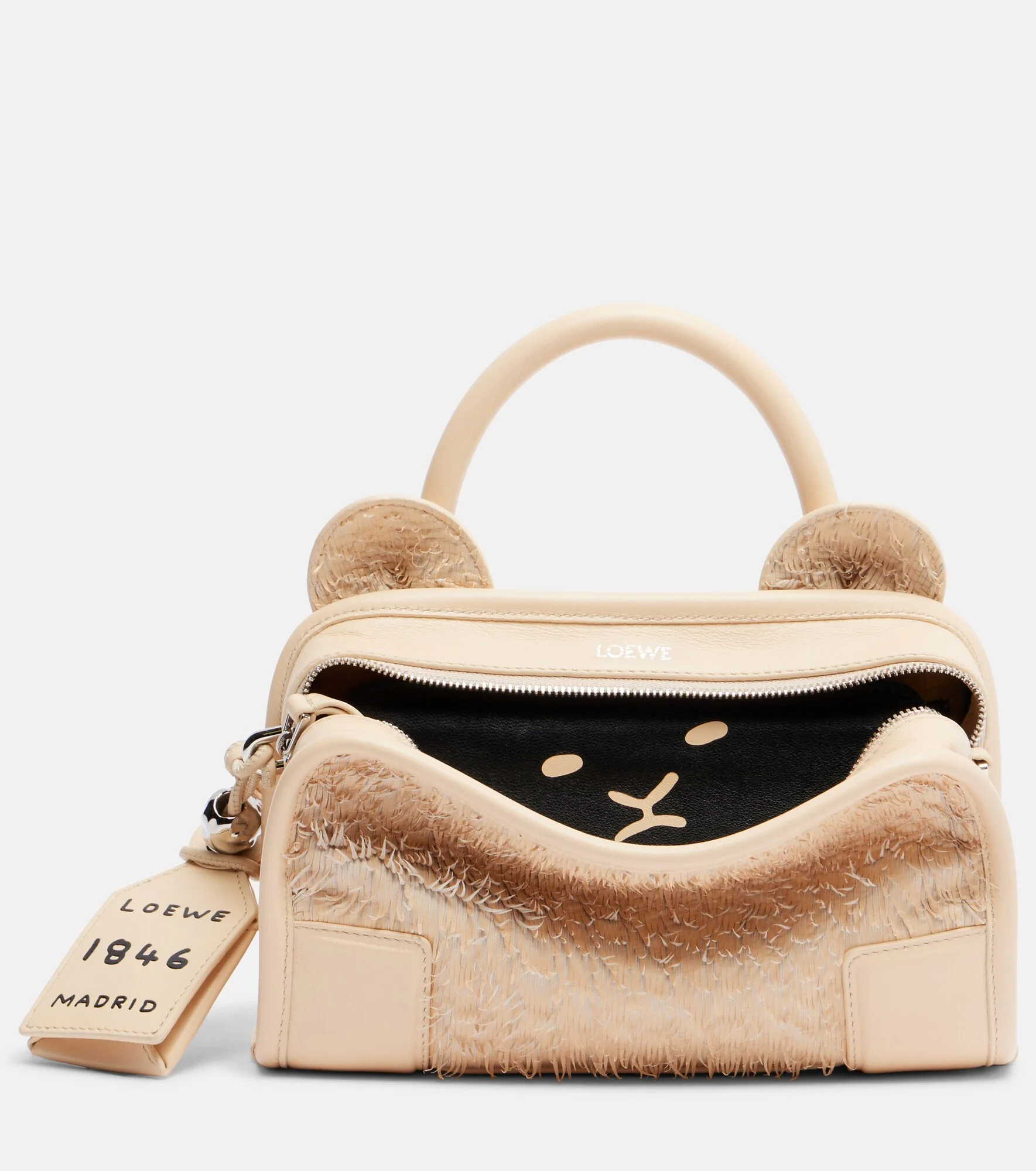 Amazona 180 Lion Fringed Cut Mini tote bag - 1