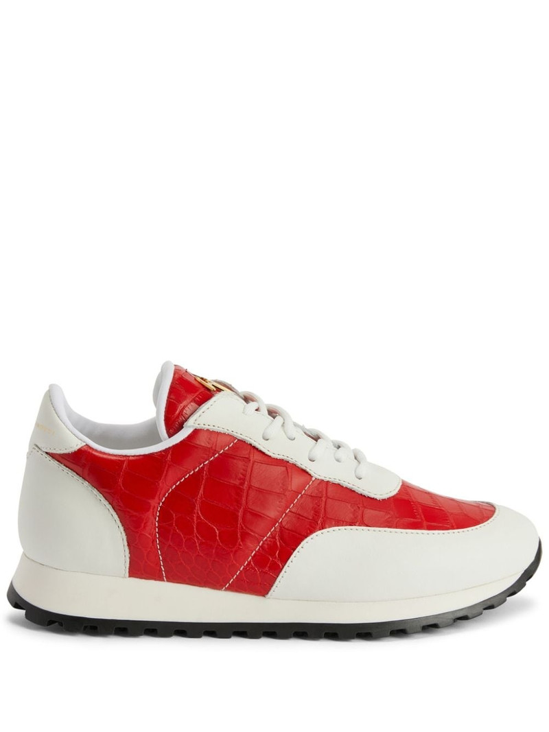 Jimi panelled sneakers 1
