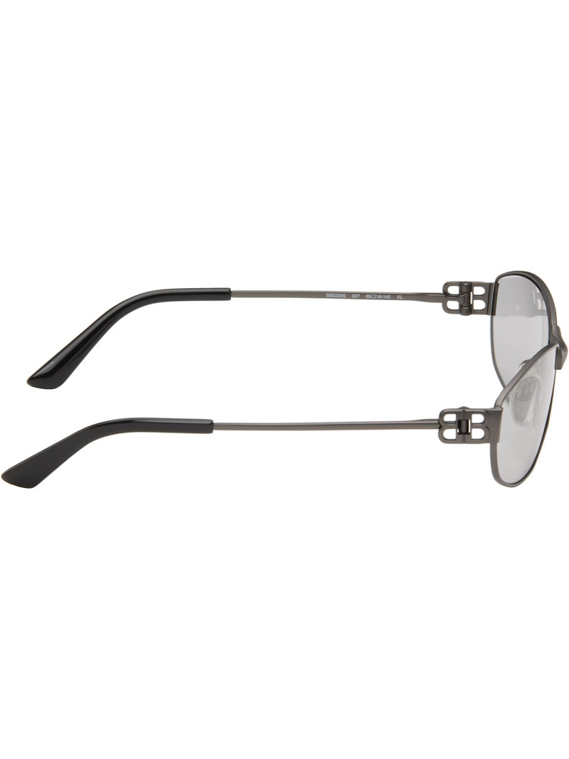 BALENCIAGA Gunmetal Everyday Mercury Sunglasses outlook