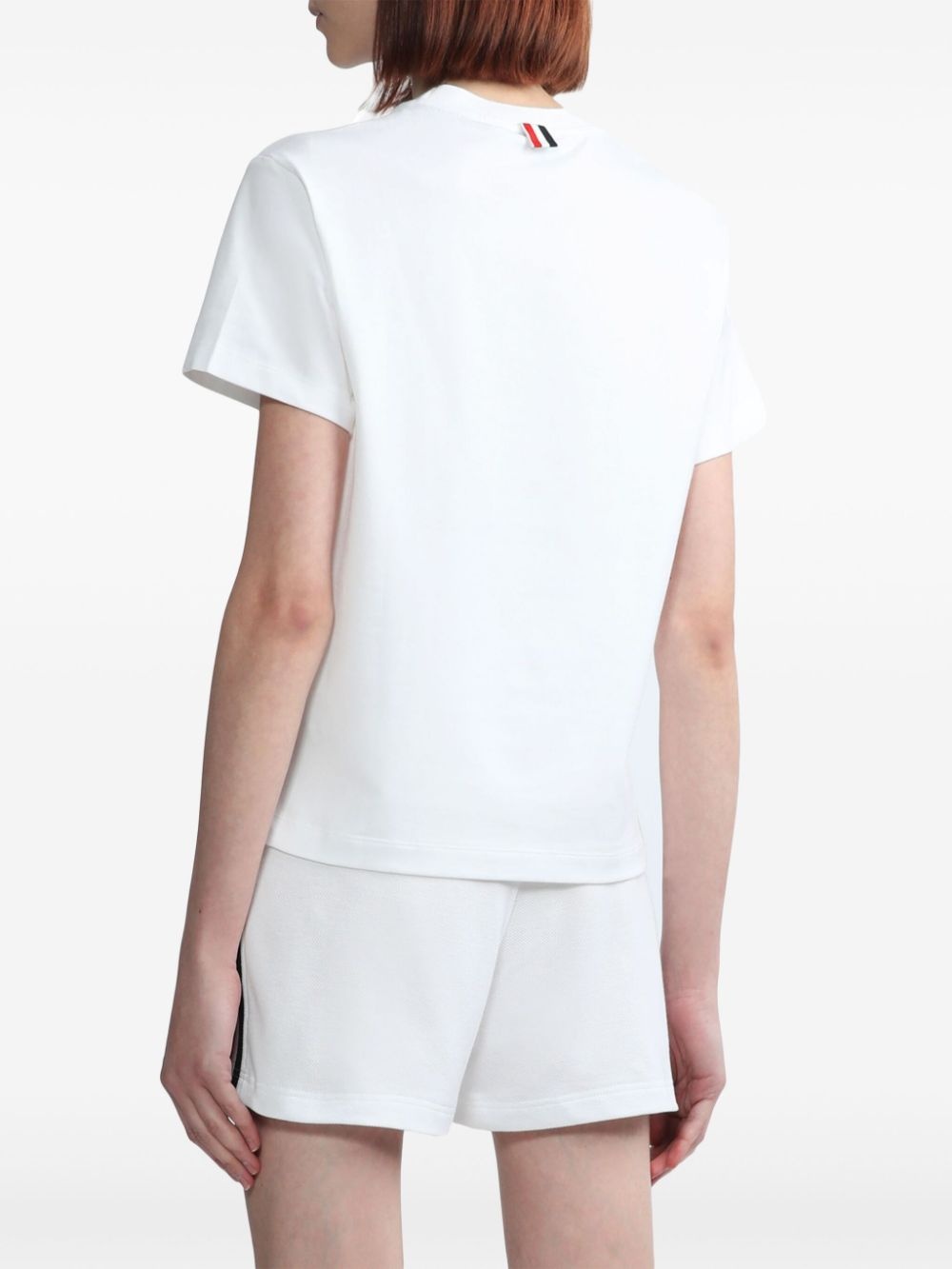 RWB tab cotton T-shirt - 4