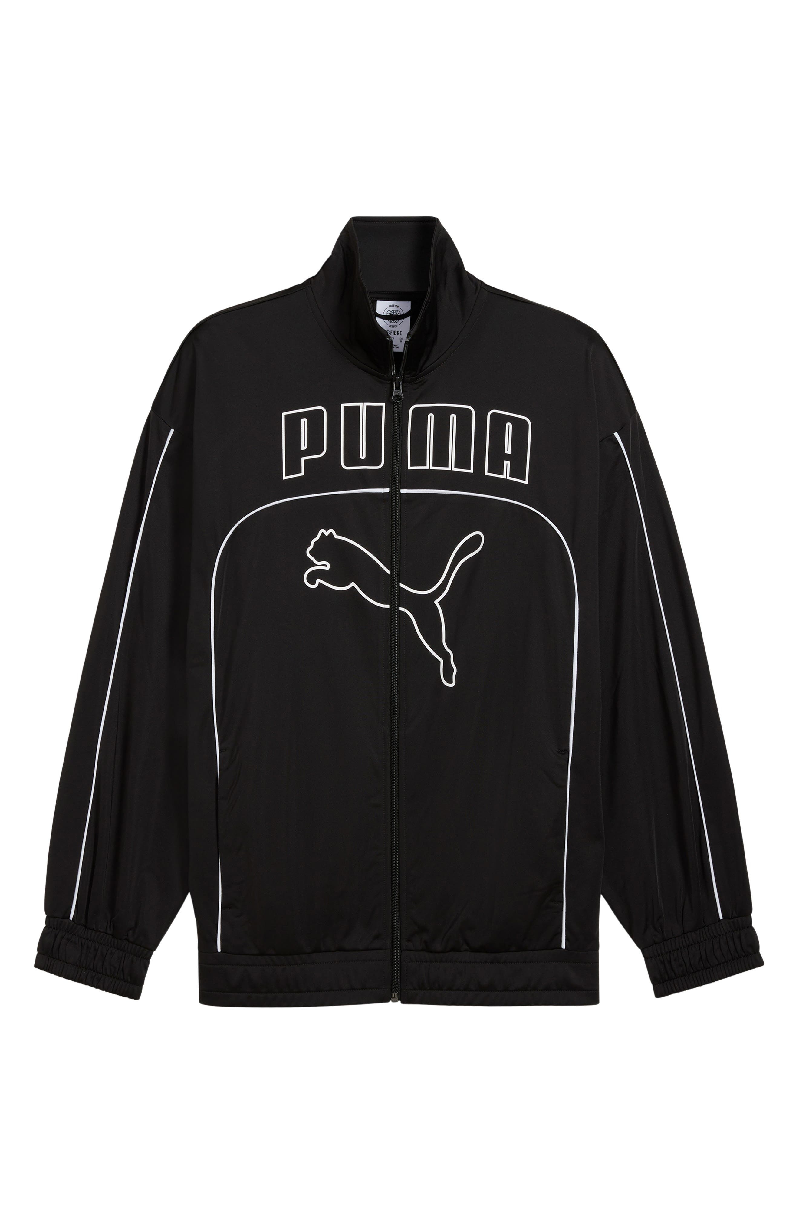 PUMA Future Archive Track Jacket in Puma Black at Nordstrom - 4