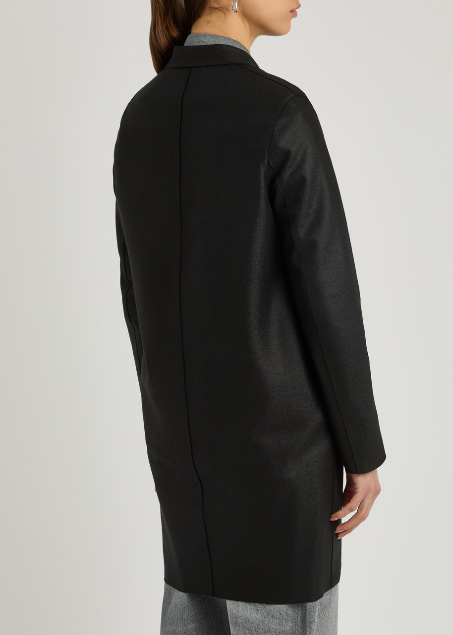Harris Wharf London Cocoon Wool-felt Coat - 3