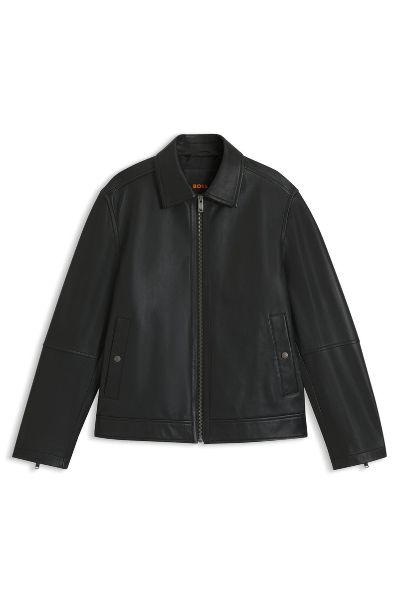 NAPPA-LEATHER JACKET IN A REGULAR FIT 1
