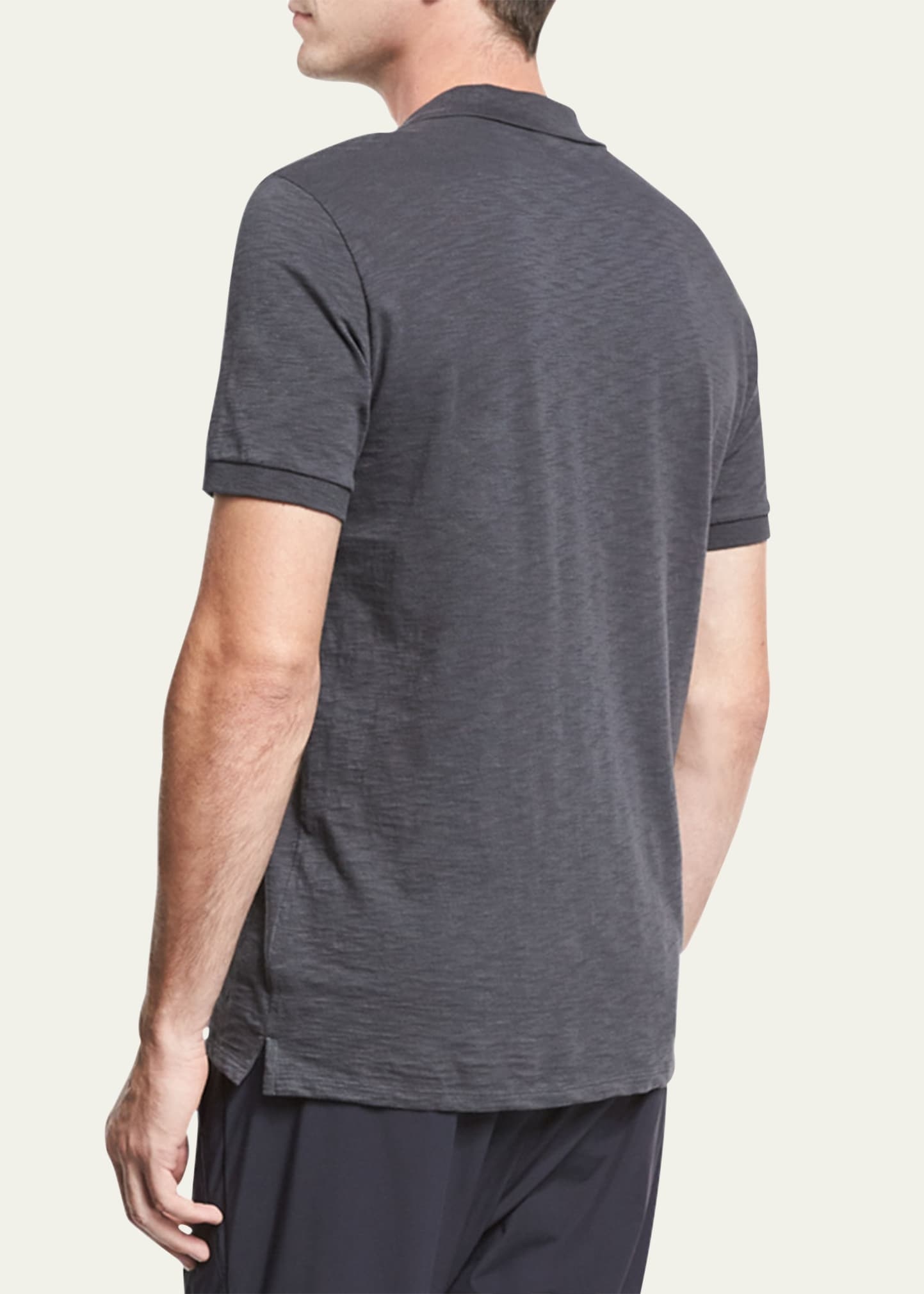 Classic Slub Cotton Polo Shirt - 3