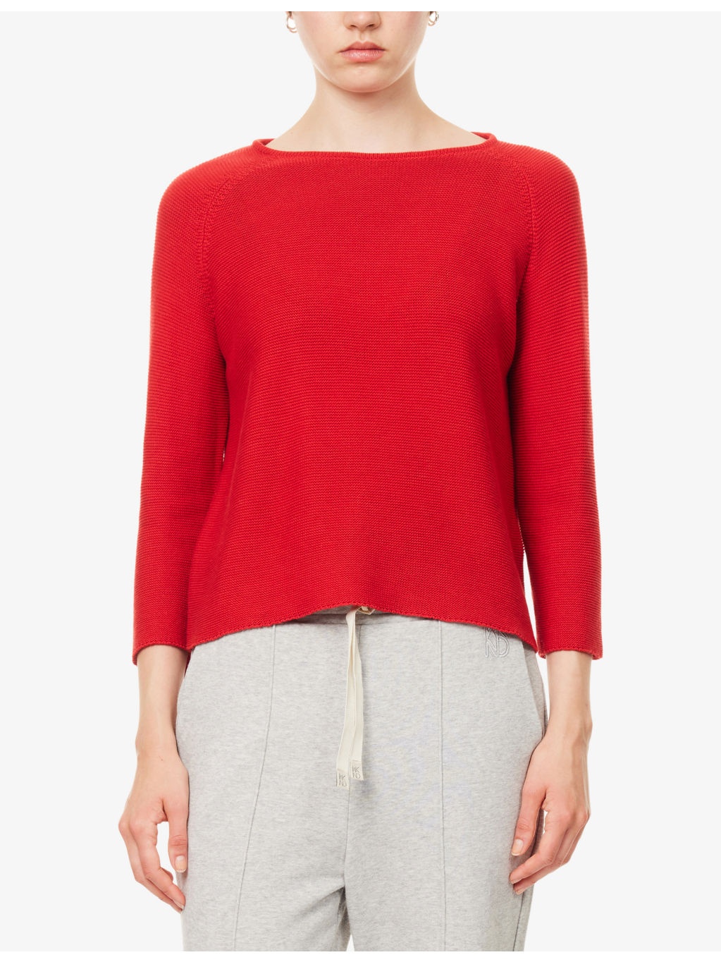 Addotto Relaxed-Fit Knitted Cotton Jumper - 3