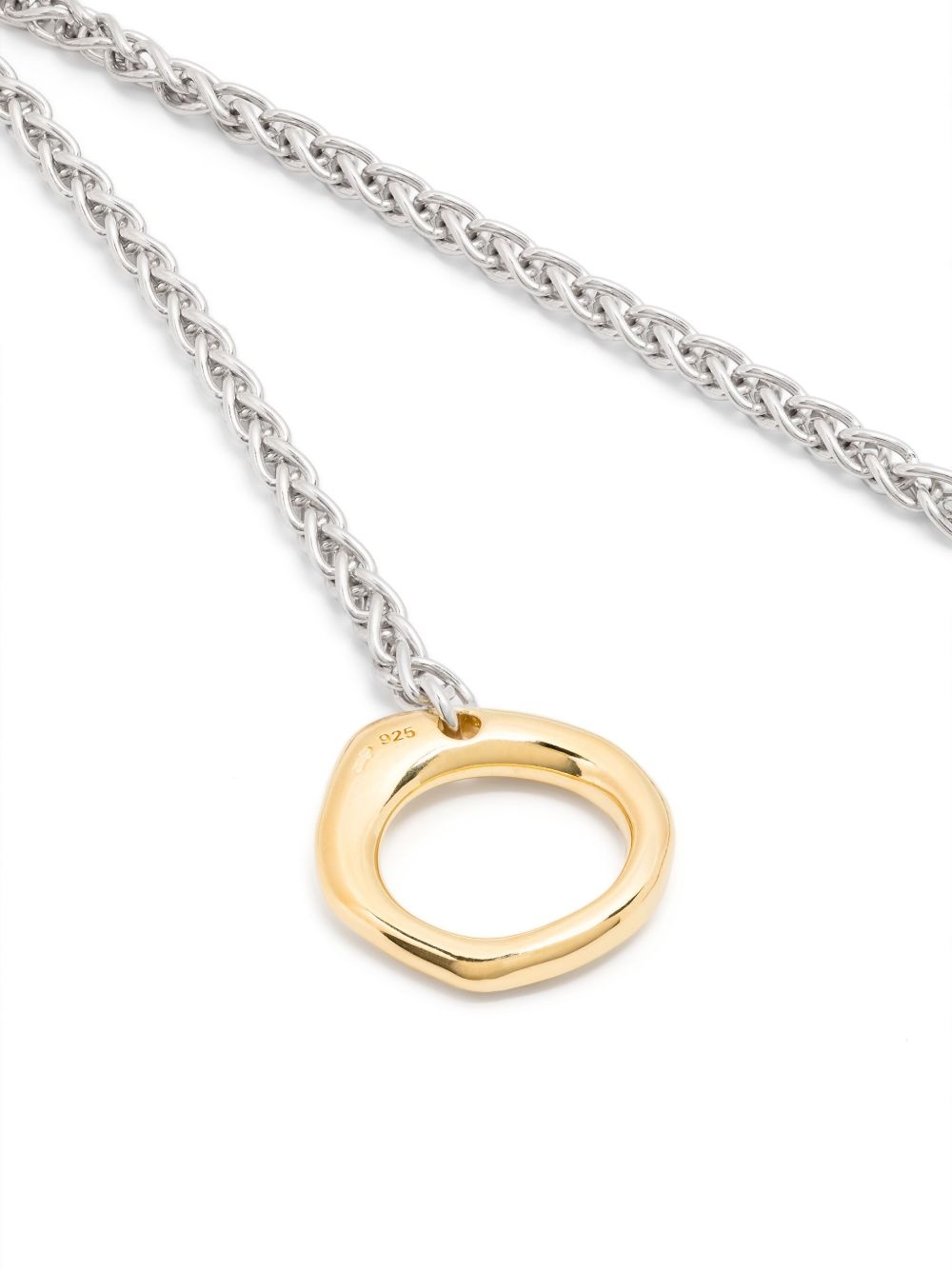 Robin Duo L chain necklace - 4