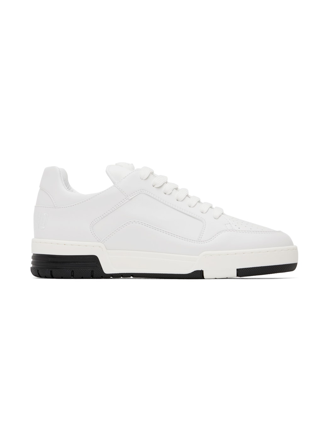 White Kevin Sneakers - 1