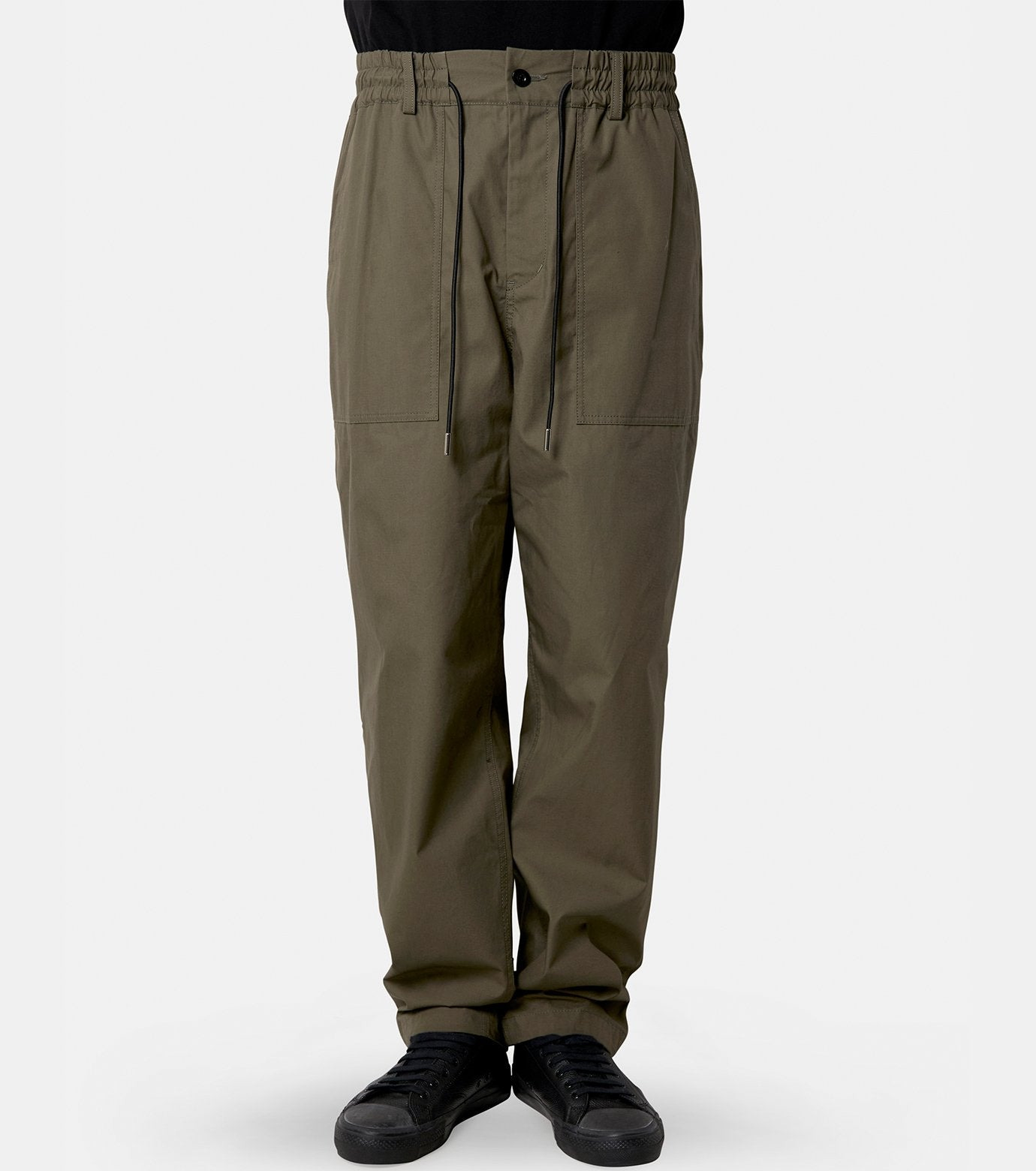 Cotton Nylon Oxford Pants - 2