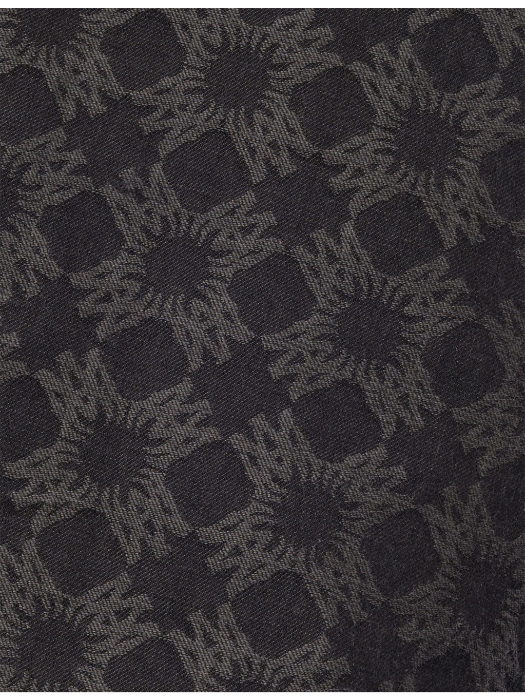 Quad Work Printed Cotton And Linen Trousers - 6