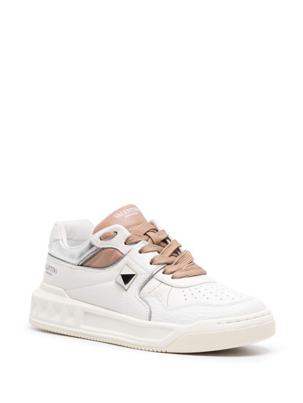 One Stud leather sneakers - 2