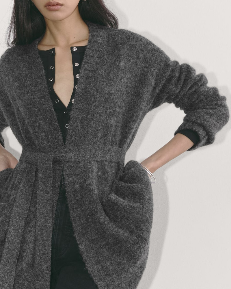 THE ROBE CARDIGAN IN ALPACA 6