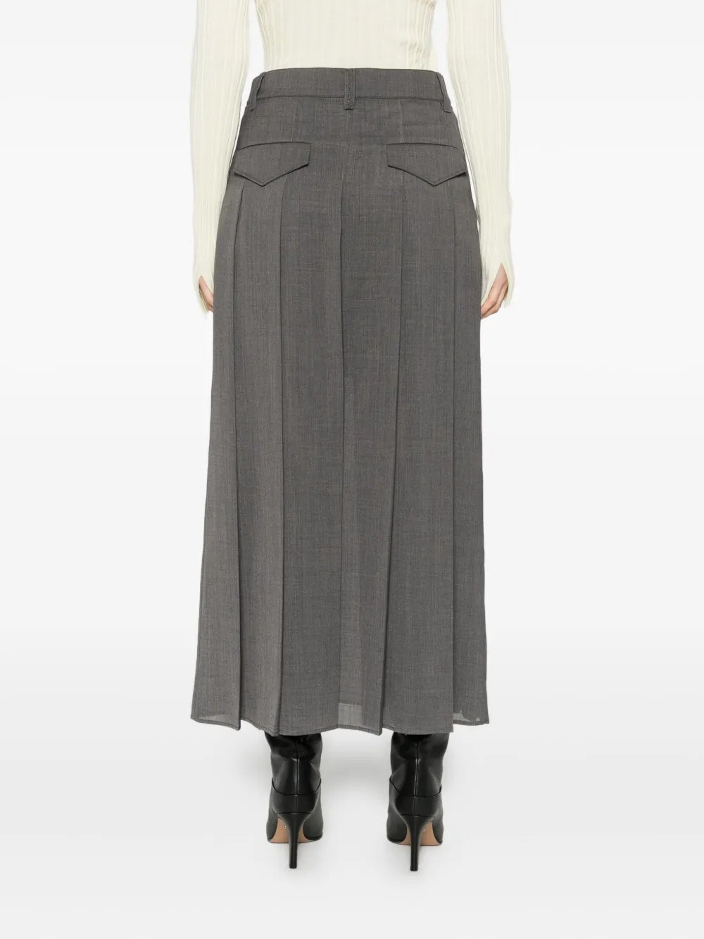 PLEATED SKIRT - 3