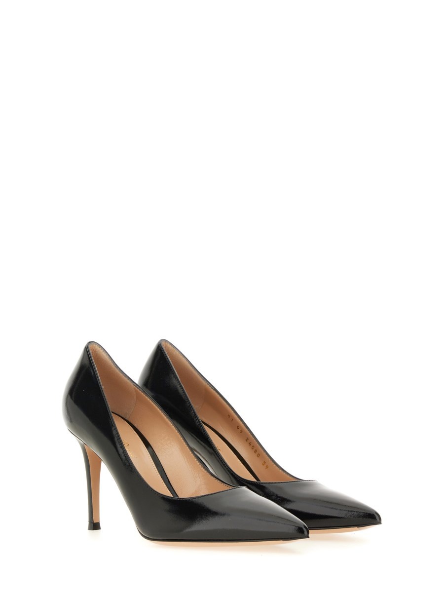 GIANVITO 85 LEATHER PUMPS - 2