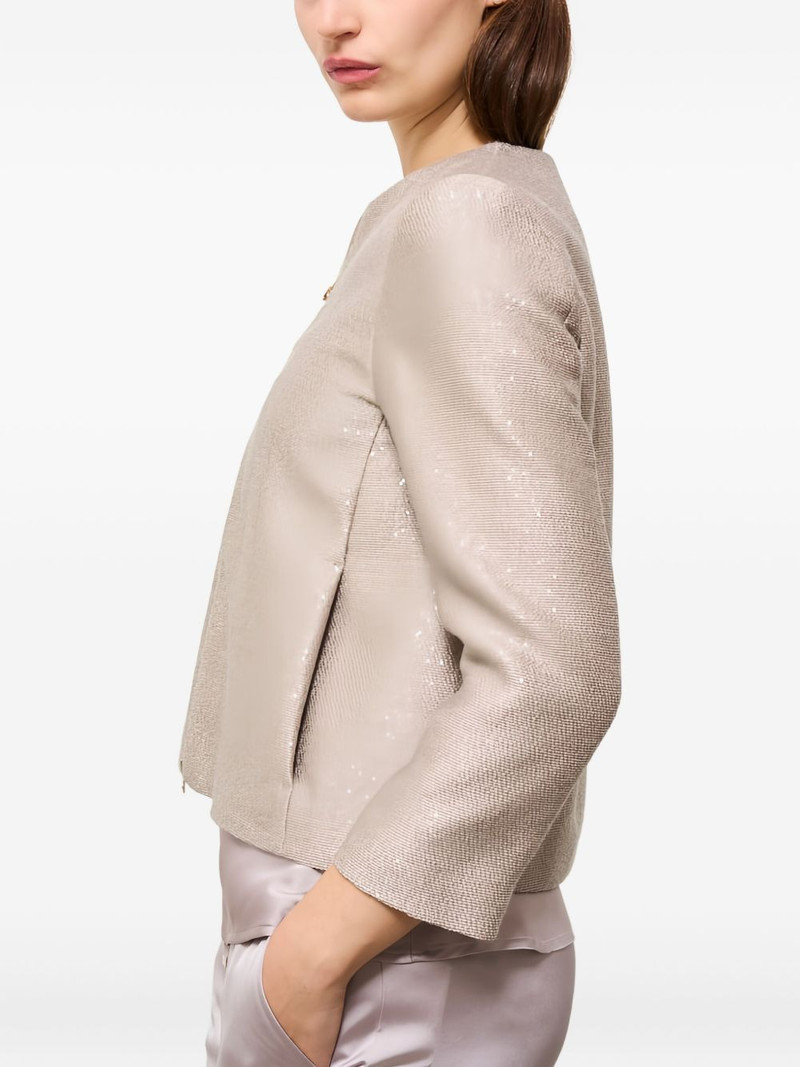 Herno wool fitted jacket outlook