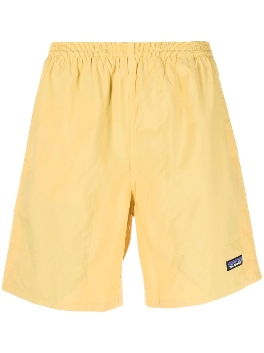 logo patch swim shorts - 1