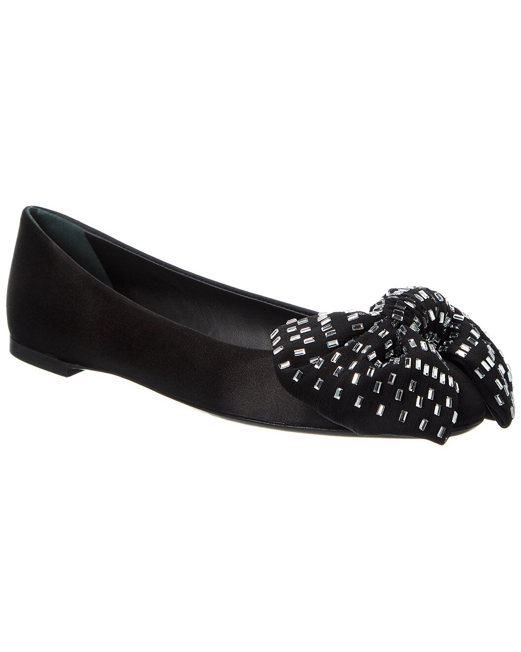 Giuseppe Zanotti Flavia Satin Flat - 1