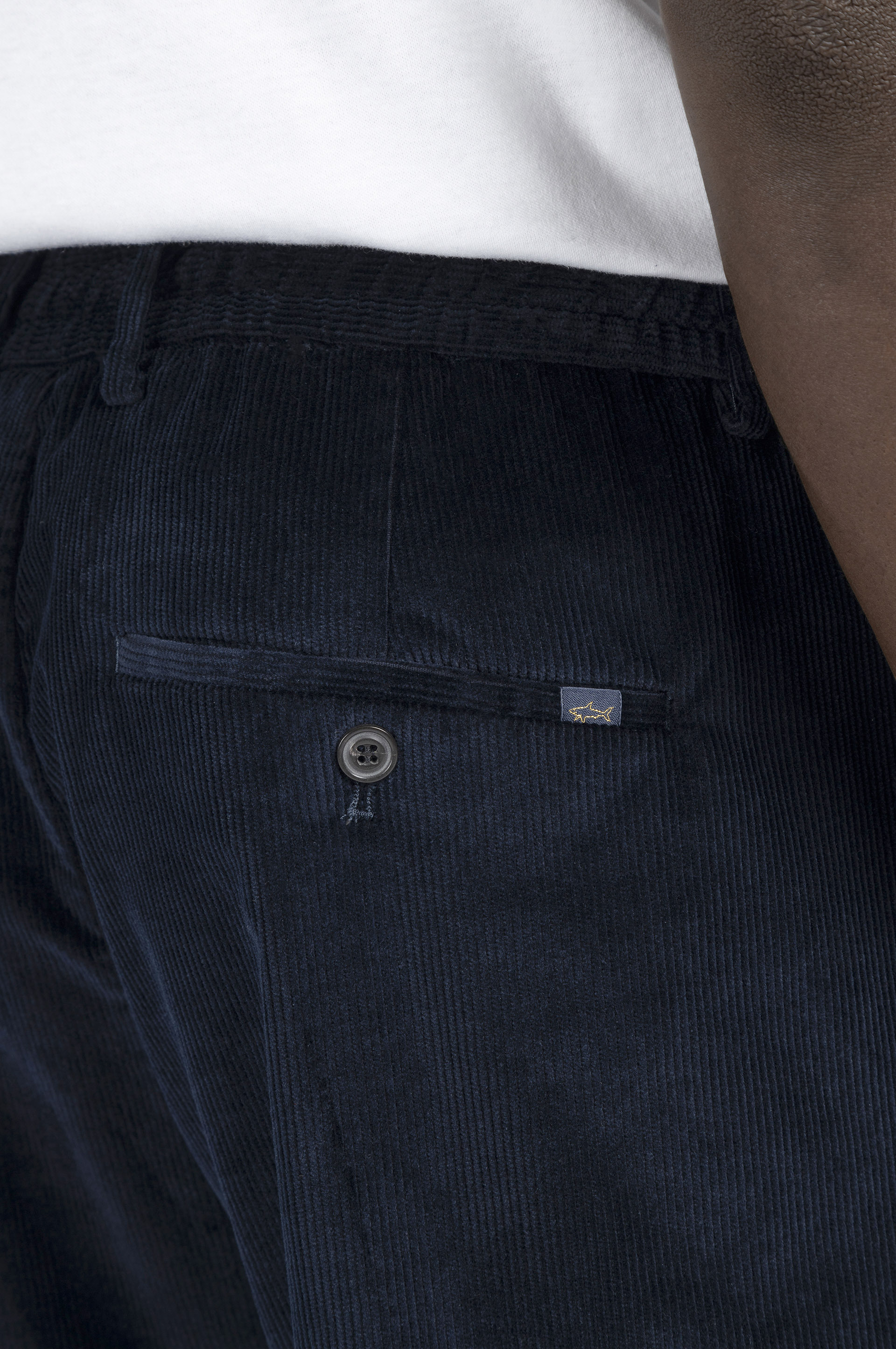 VELVET CHINO TROUSERS - 4