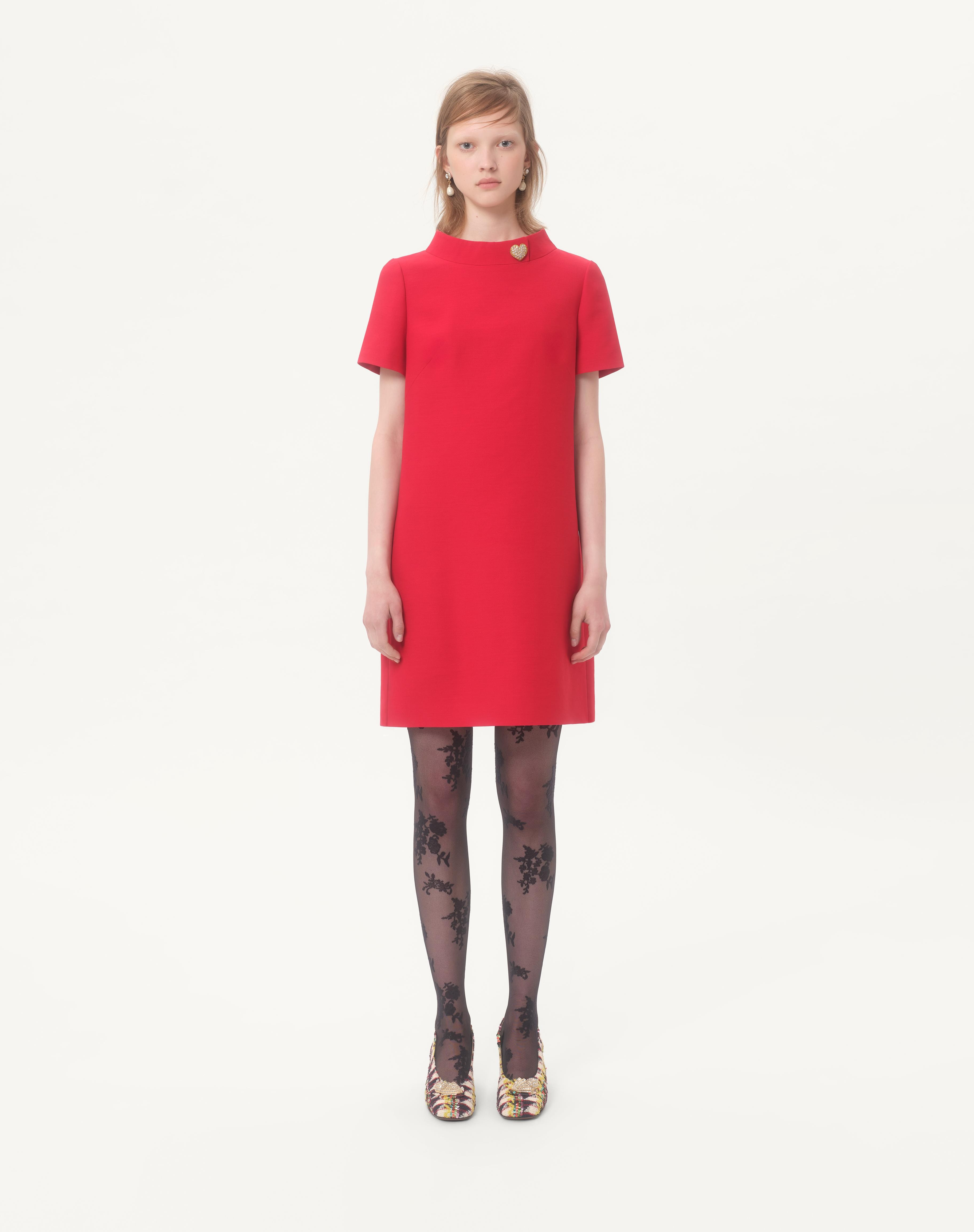 CREPE COUTURE SHORT DRESS - 2