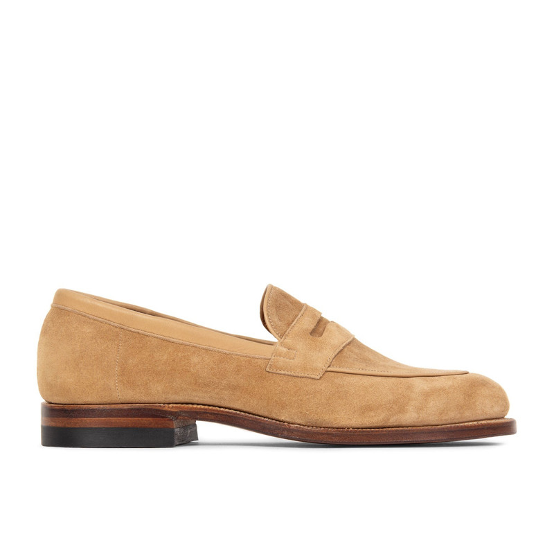 Bristol - Peanut Papillon Calf Suede 1