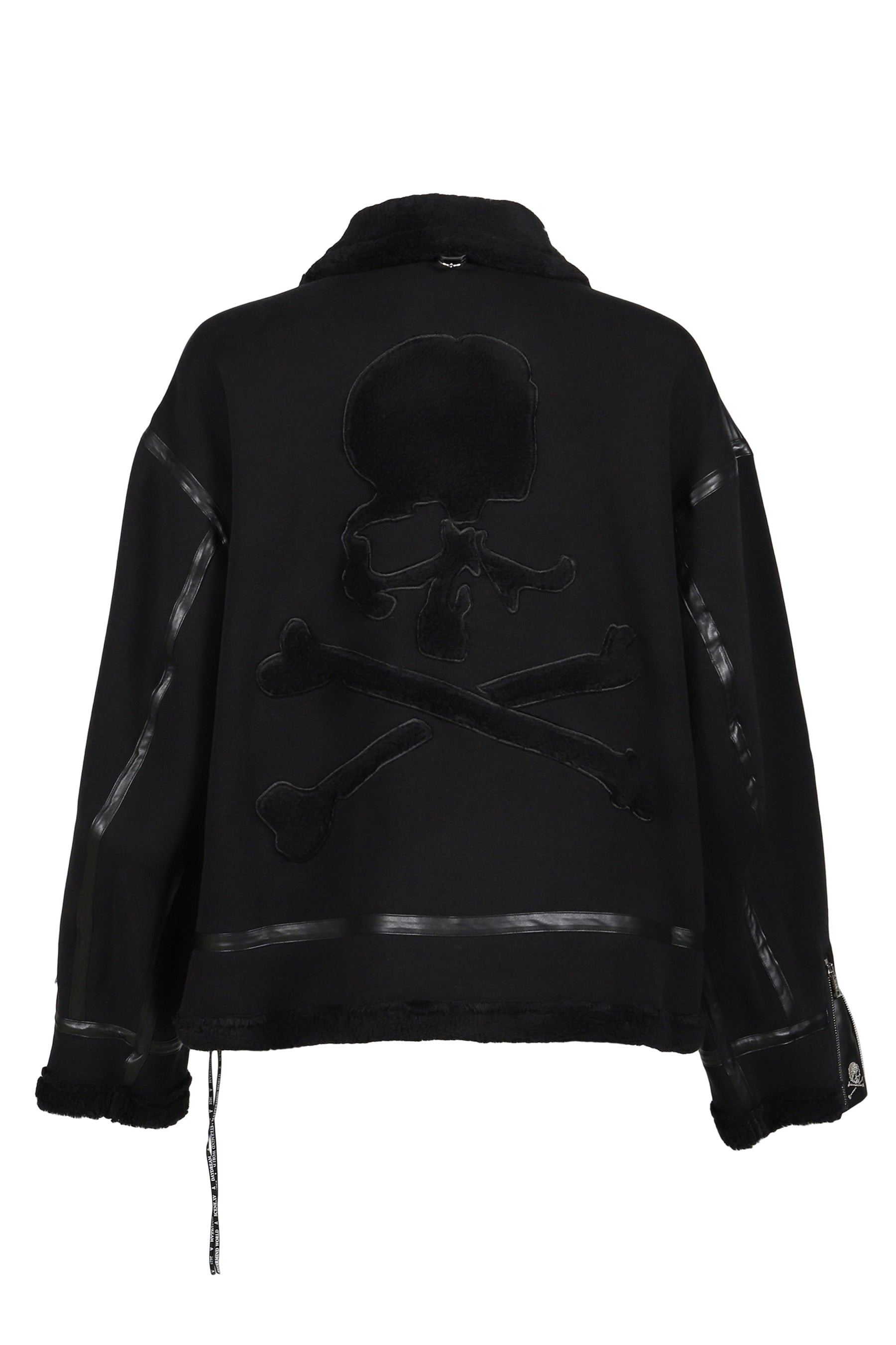 COTTON MUTON JACKET / BLK - 2