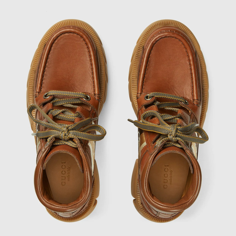 Women's ankle boot with Interlocking G 3