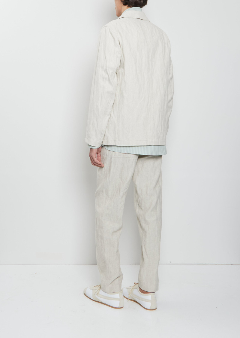 Dries Van Noten Braxton Cotton Linen Jacket outlook
