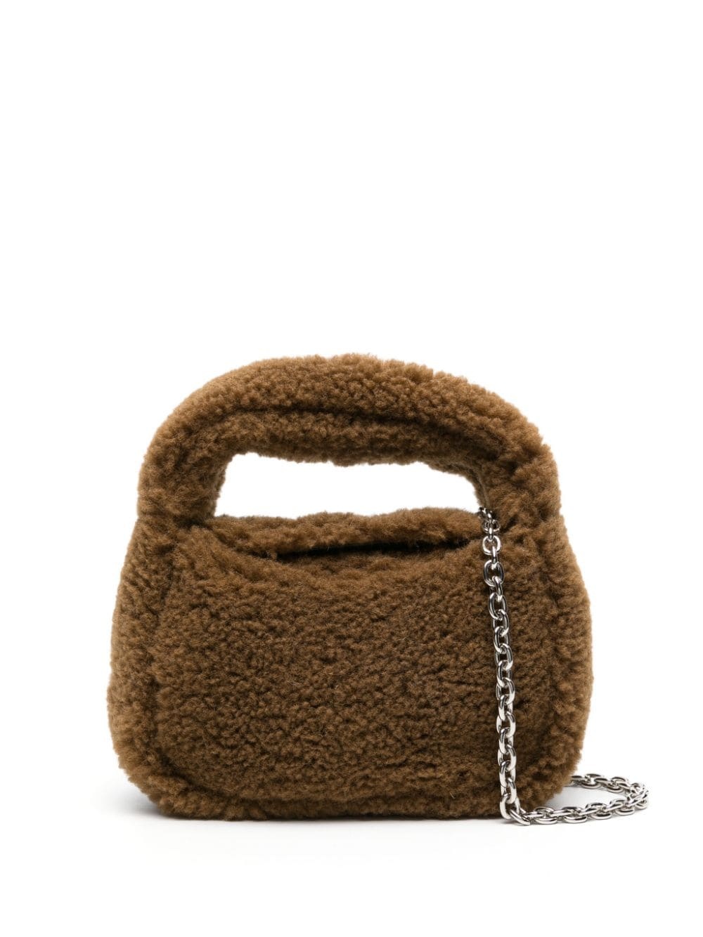 Minnie Fur faux-shearling tote bag - 1
