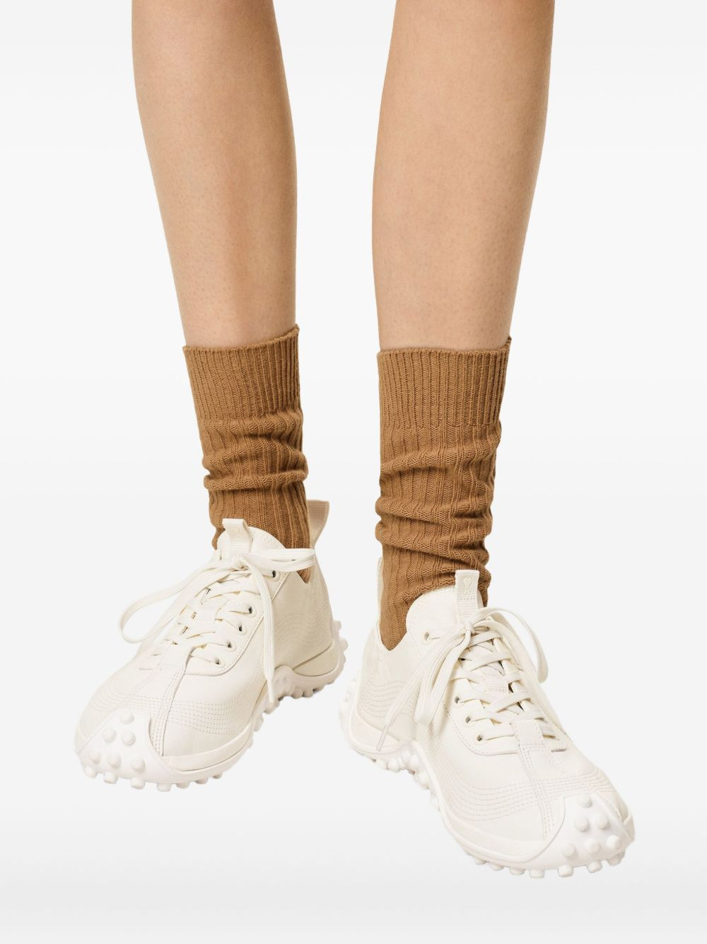 logo-tag sneakers - 5