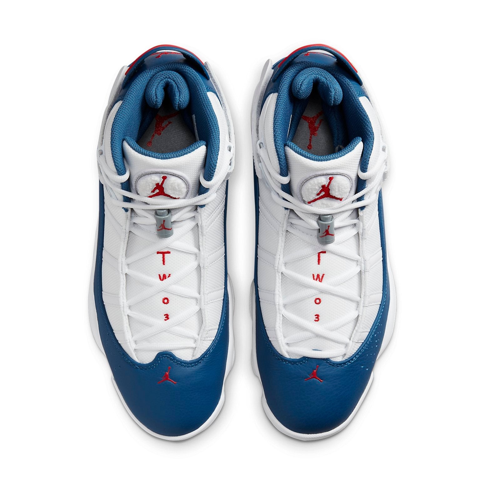 Air Jordan 6 Rings 'True Blue' 322992-140 - 4