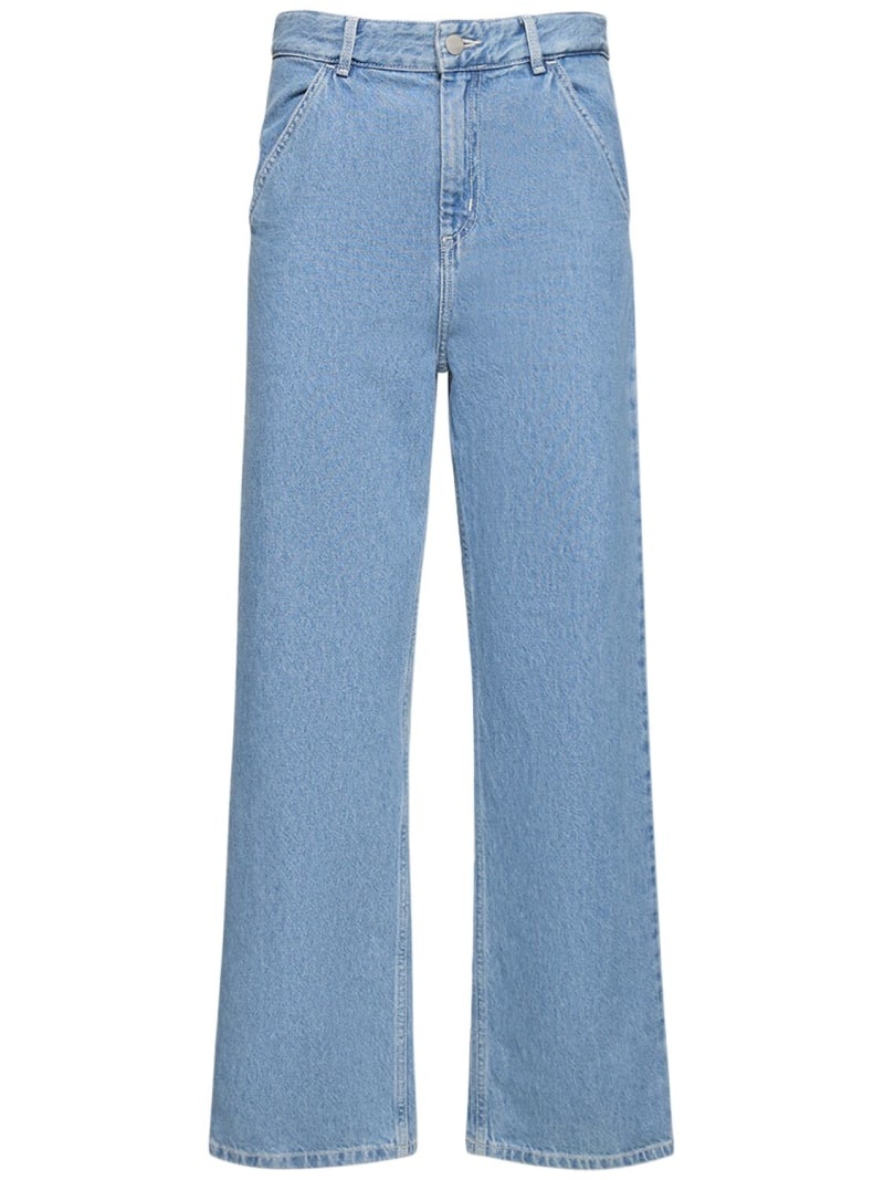 Regular stonewashed loose fit jeans - 1