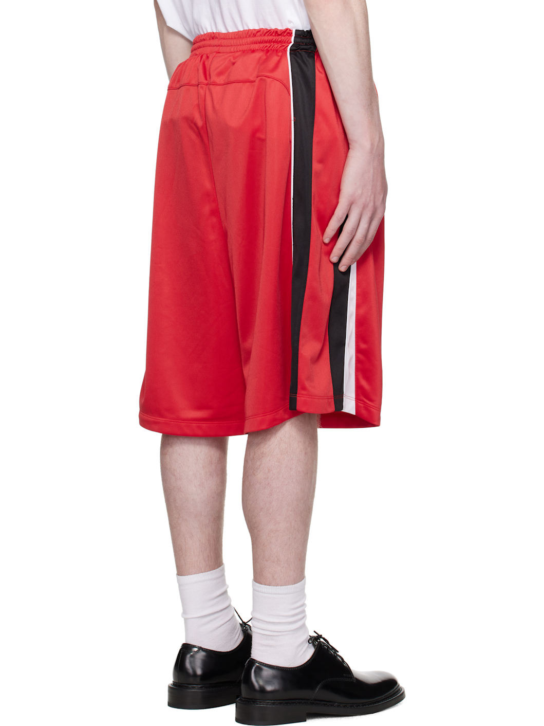 Red Se11done Track Shorts - 3