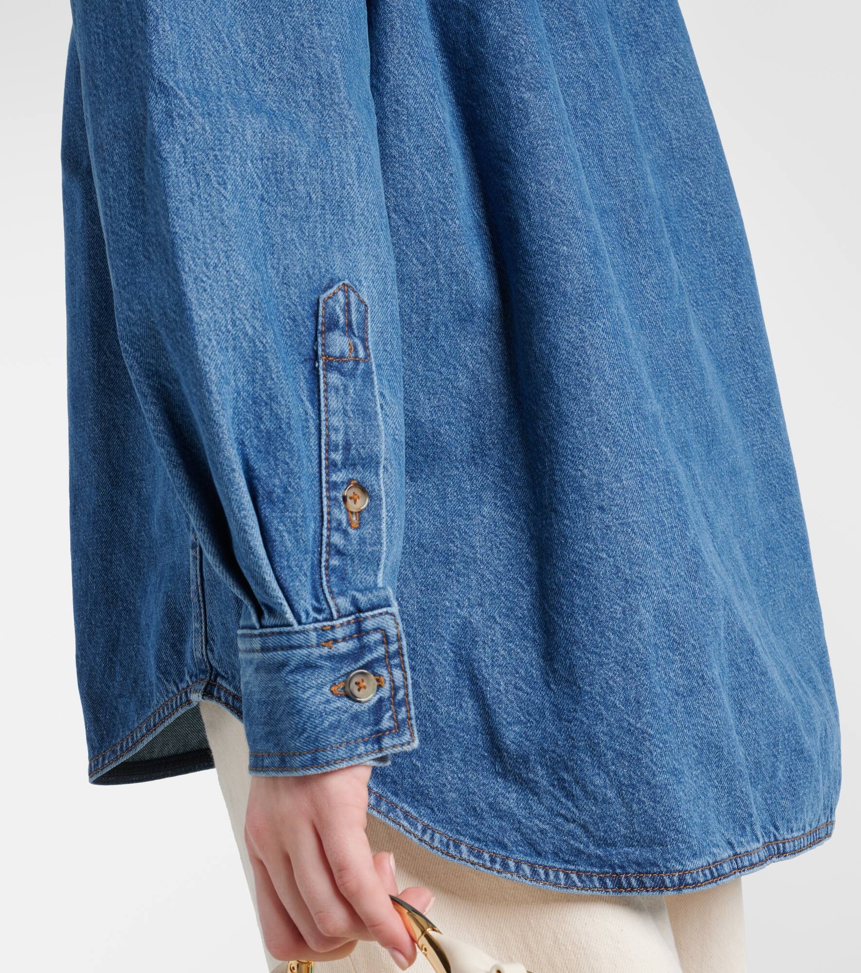 Denim overshirt - 5