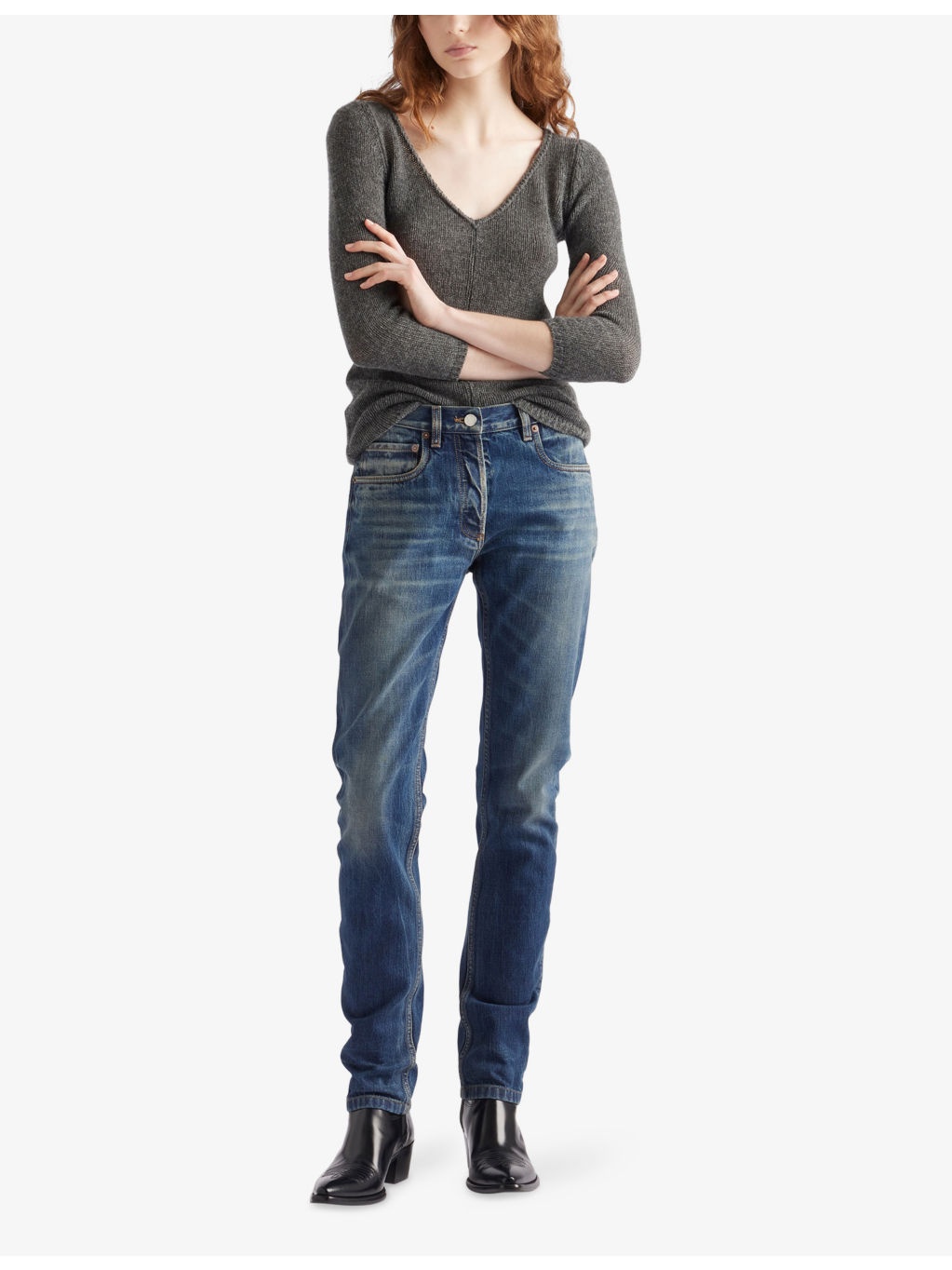 Slim-Fit Selvedge-Denim Jeans - 2
