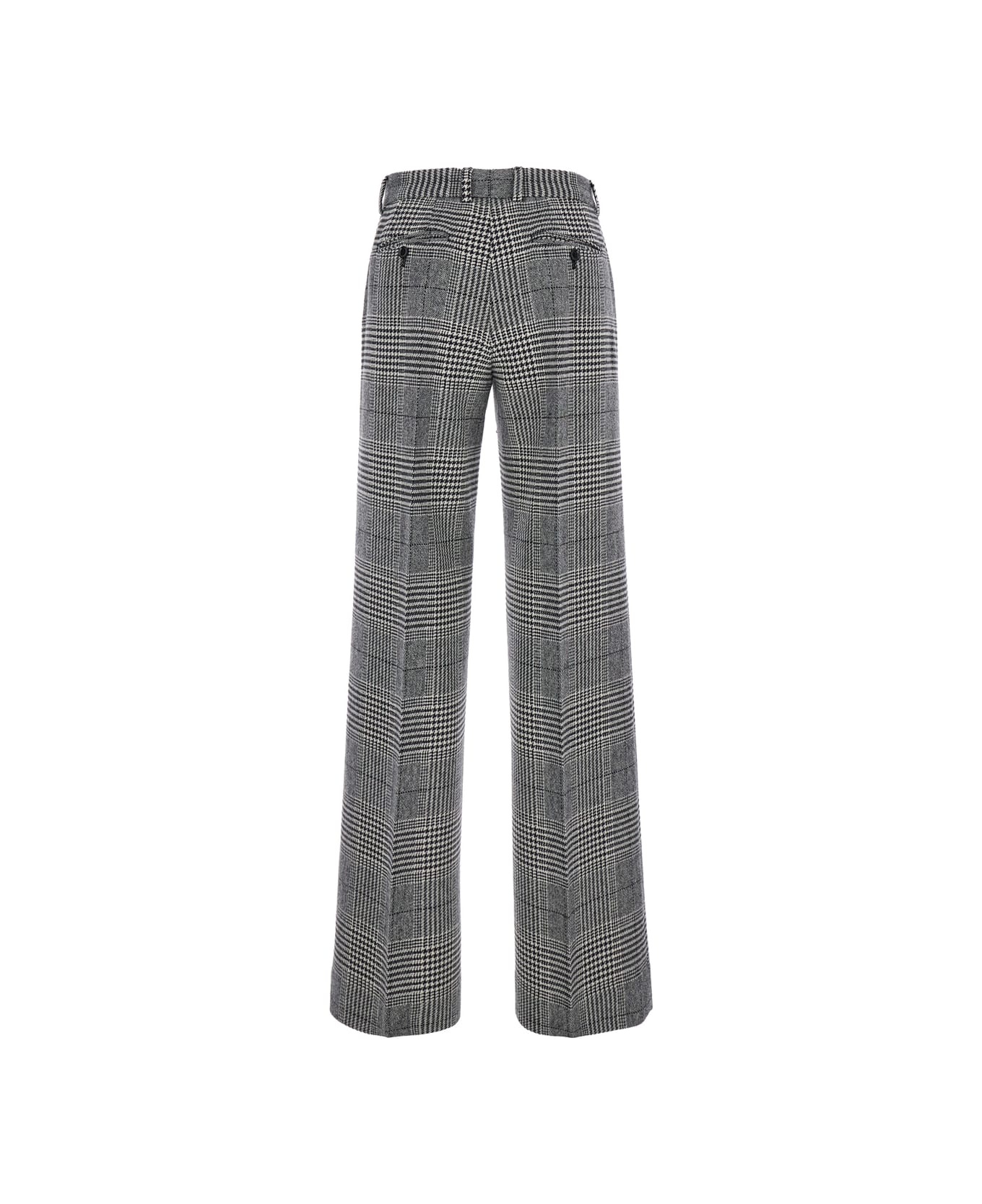 パンツ Dolce & Gabbana PRINCE OF WALES PANTS (FTC31T FQ2MVS8100) Dolce & Gabbana Prince Of Wales Pants | italist | REVERSIBLE