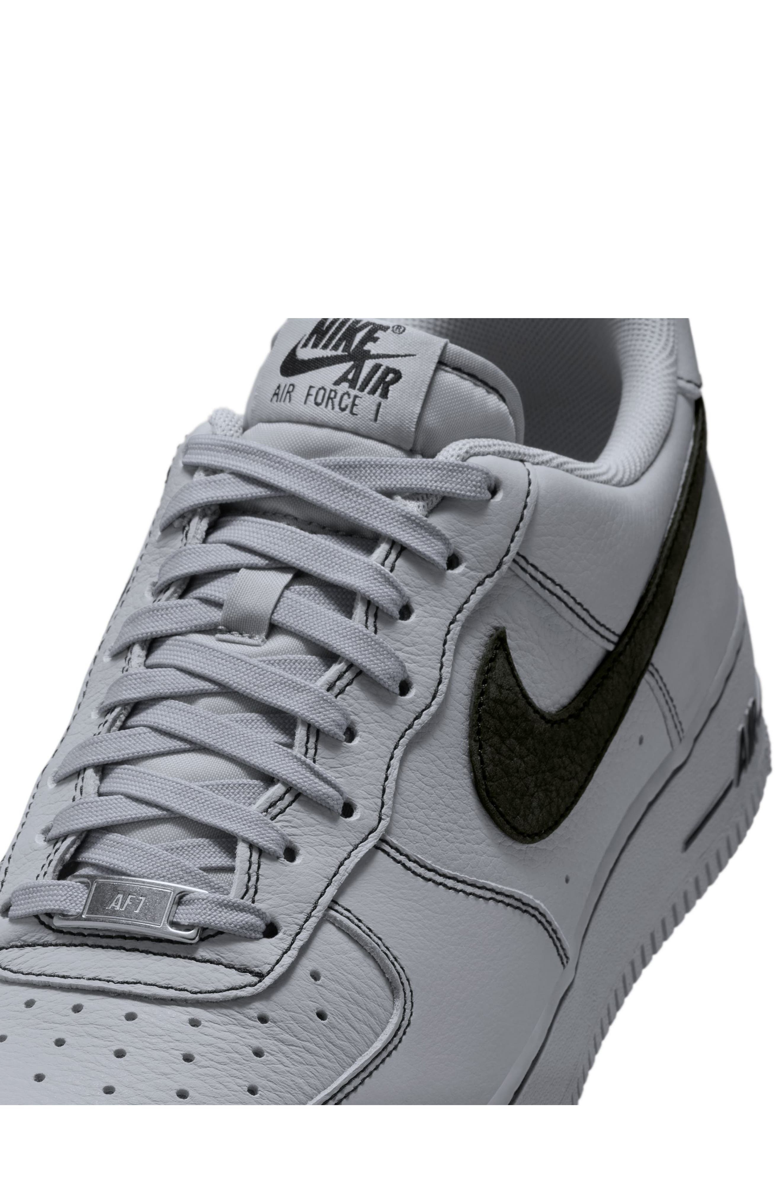 Nike Air Force 1 '07 LV8 Sneaker in Wolf Grey/Black at Nordstrom - 8