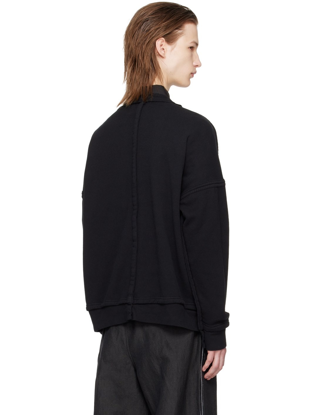 Black Patches Sweatshirt - 3
