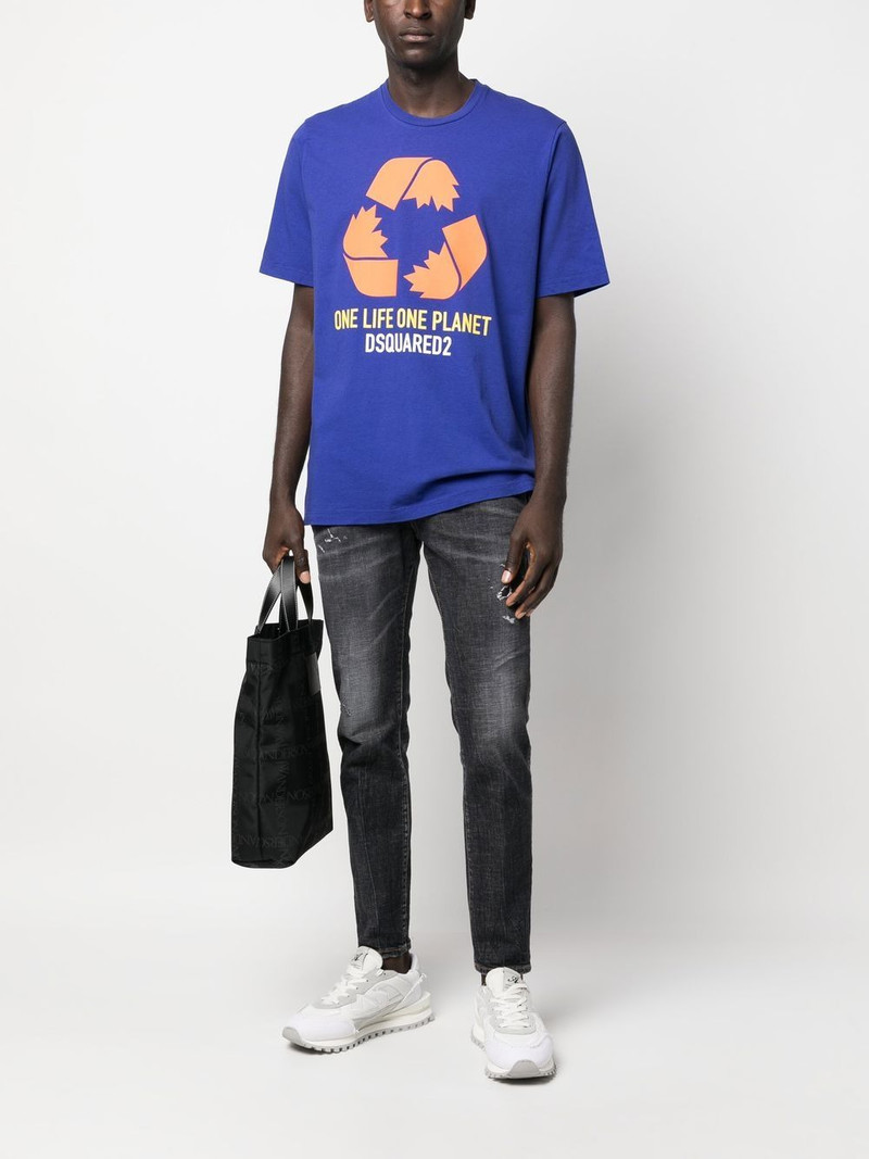 DSQUARED2 graphic-print T-shirt outlook