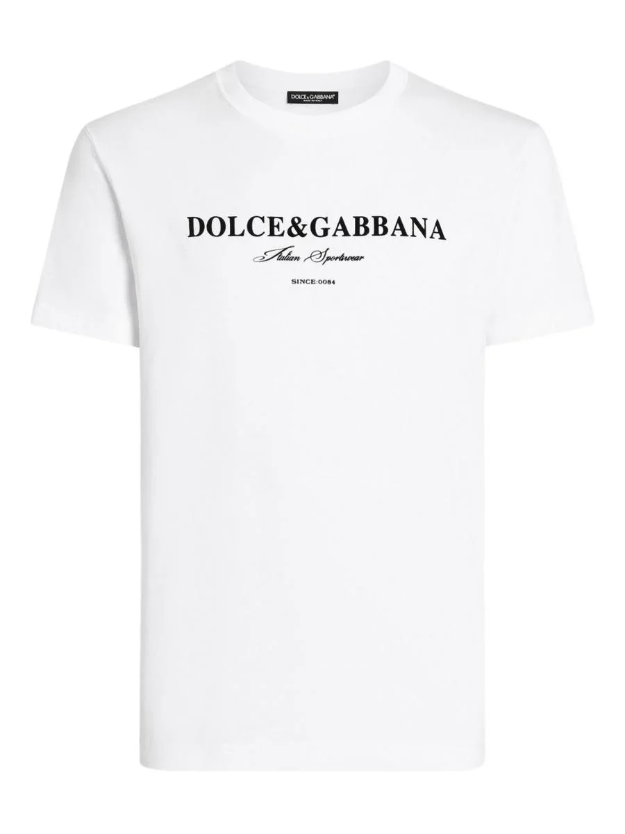 Dolce & Gabbana Logo Cotton T-Shirt - 1