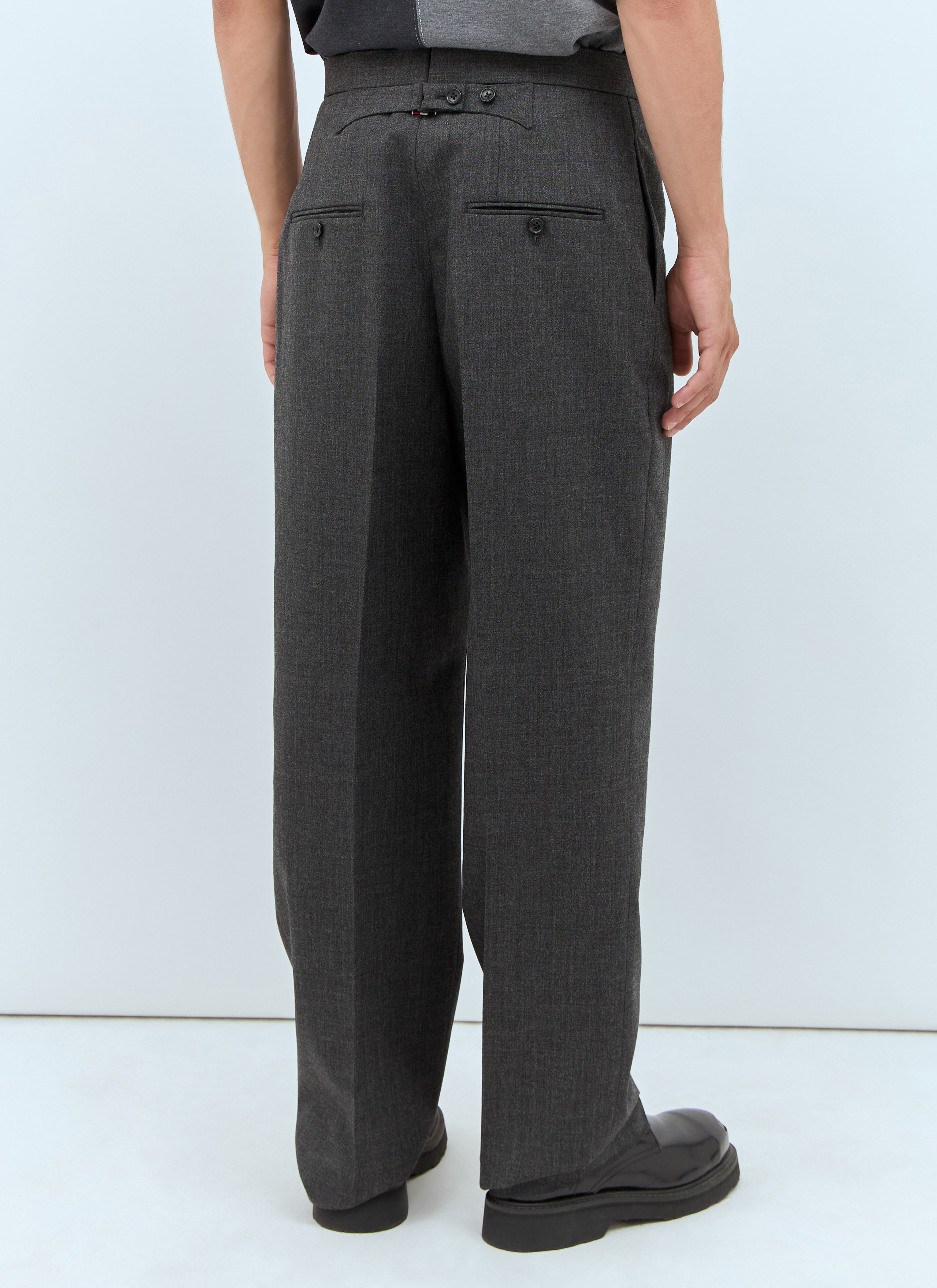 Tailored Wool Pants - 2